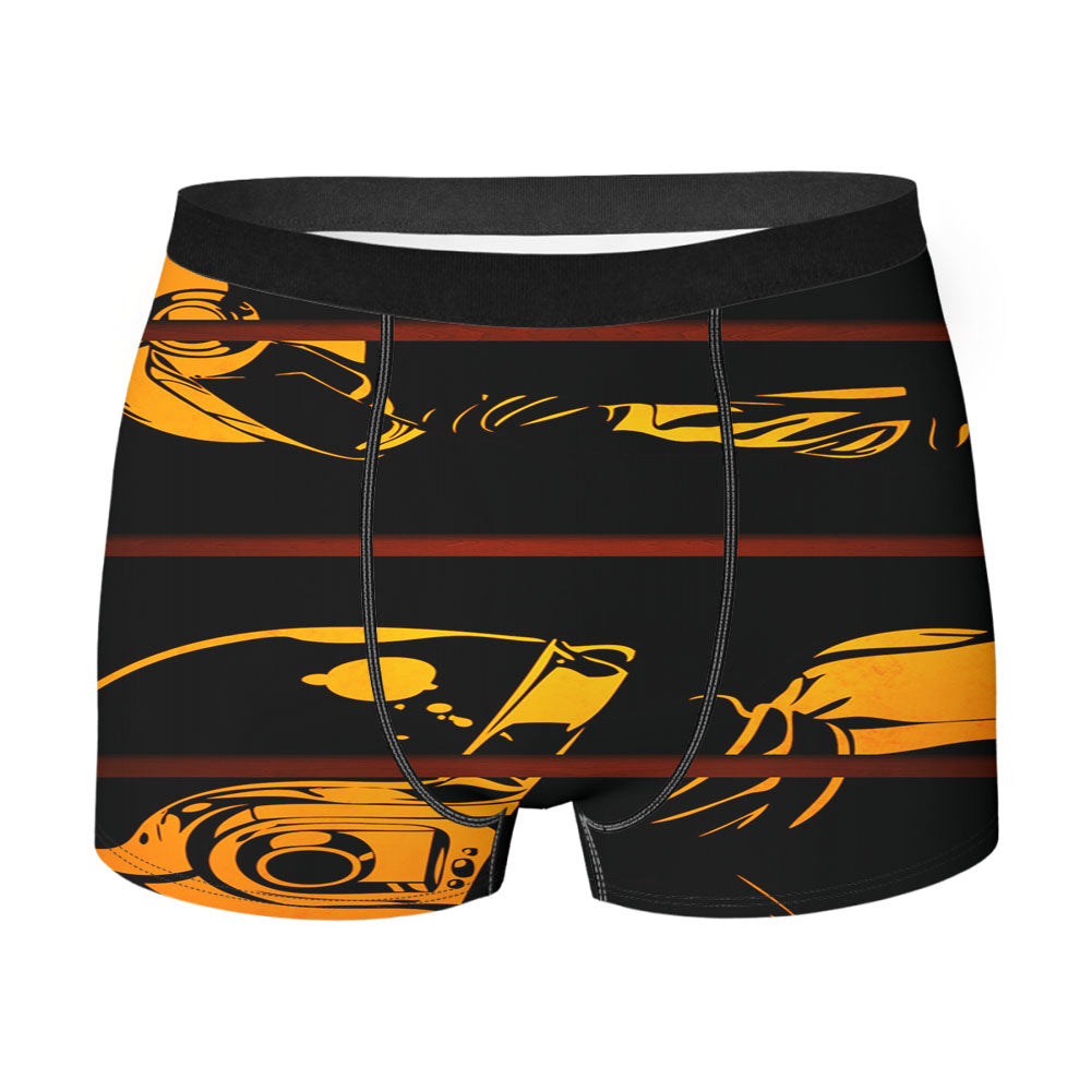 Daft Punk Poster Men'S Boxer Briefs