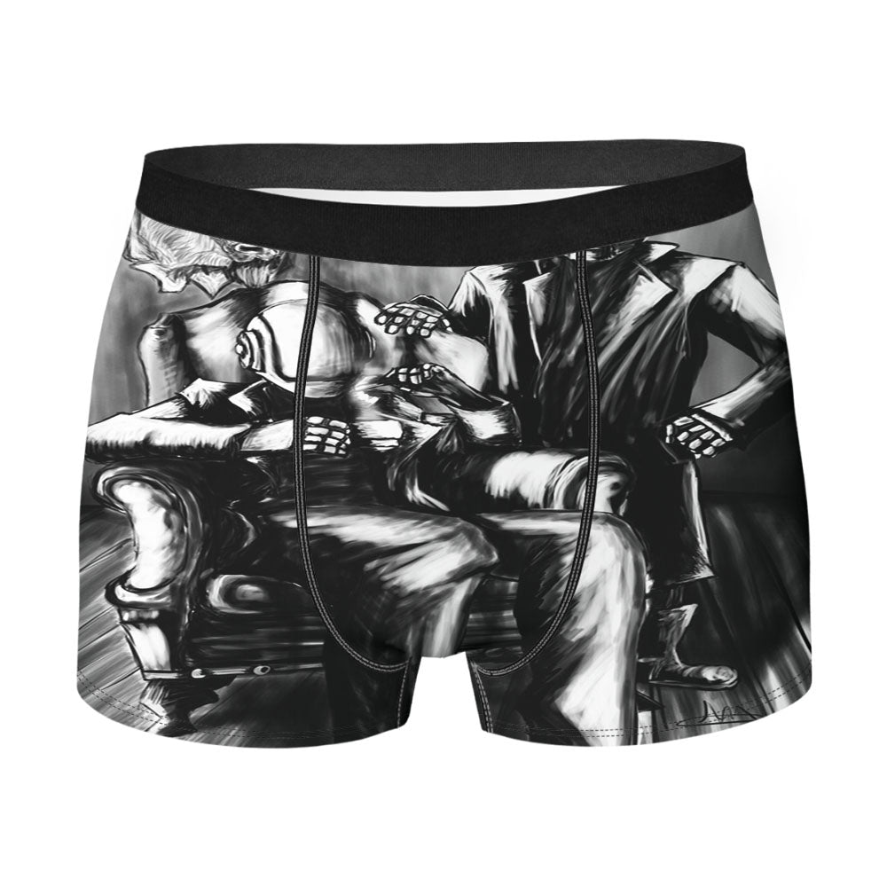 Daft Punk Sketch Men'S Boxer Briefs
