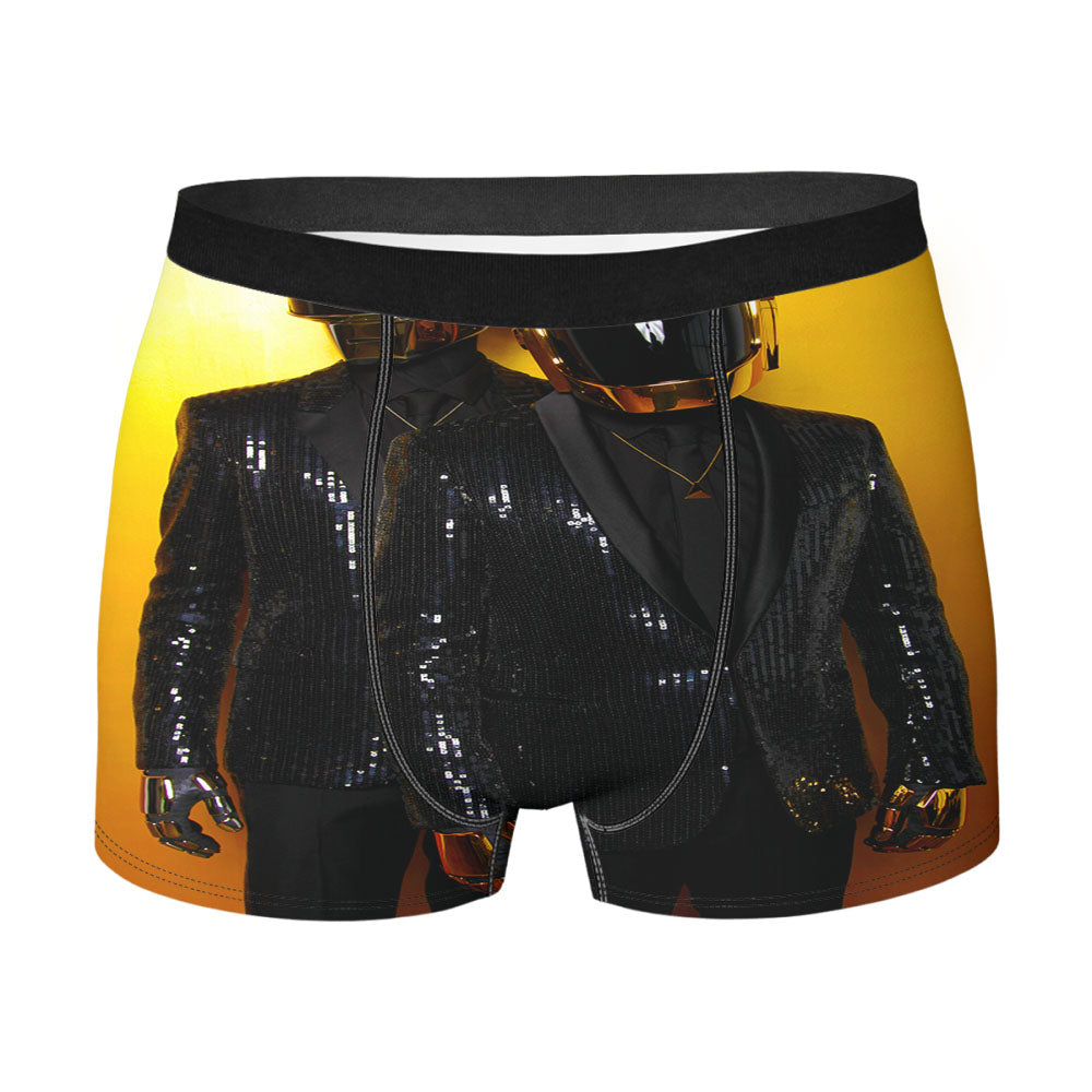 Daft Punk Suit Style Men'S Boxer Briefs