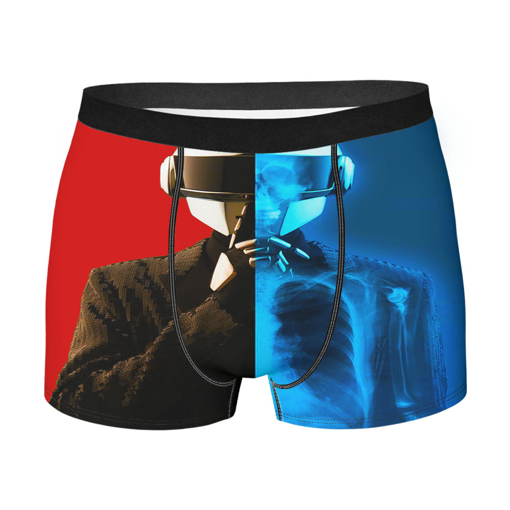 Daft Punk X-Ray Men'S Boxer Briefs