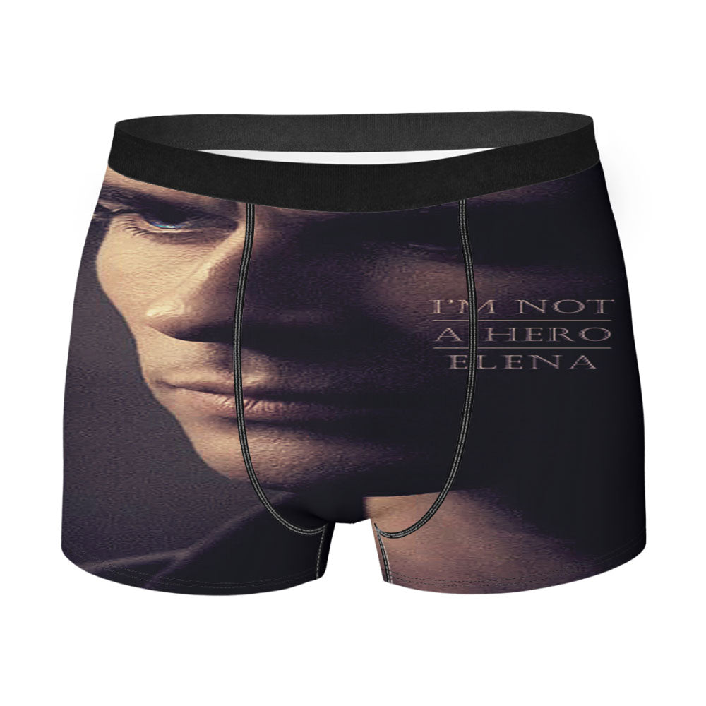 Damon Vampires Diaries Men'S Boxer Briefs