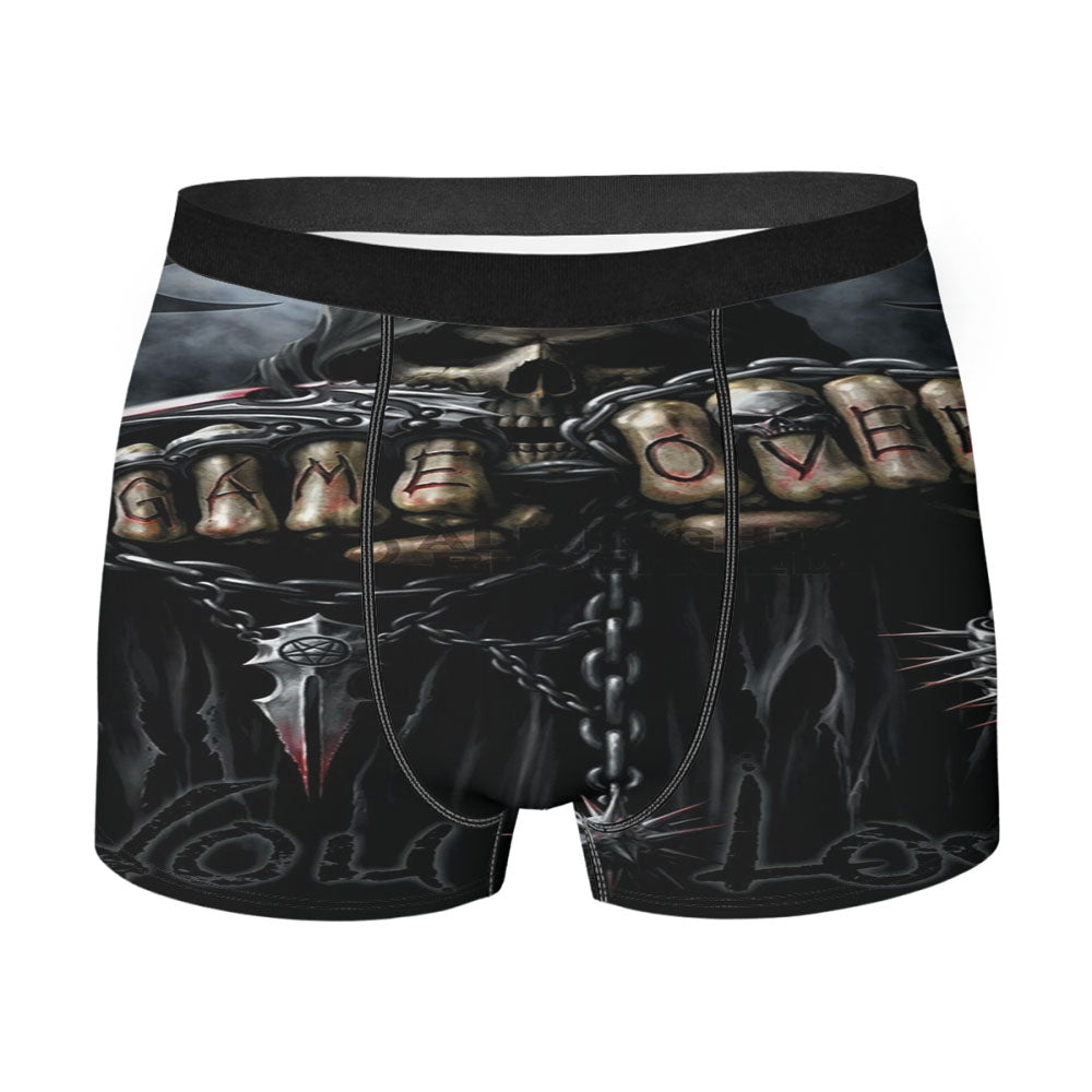 Dark Game Over Men'S Boxer Briefs