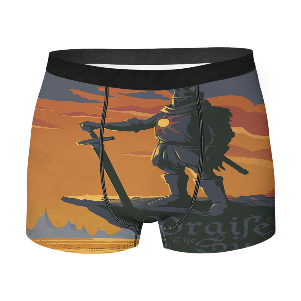 Dark Souls Praise The Sun Men'S Boxer Briefs