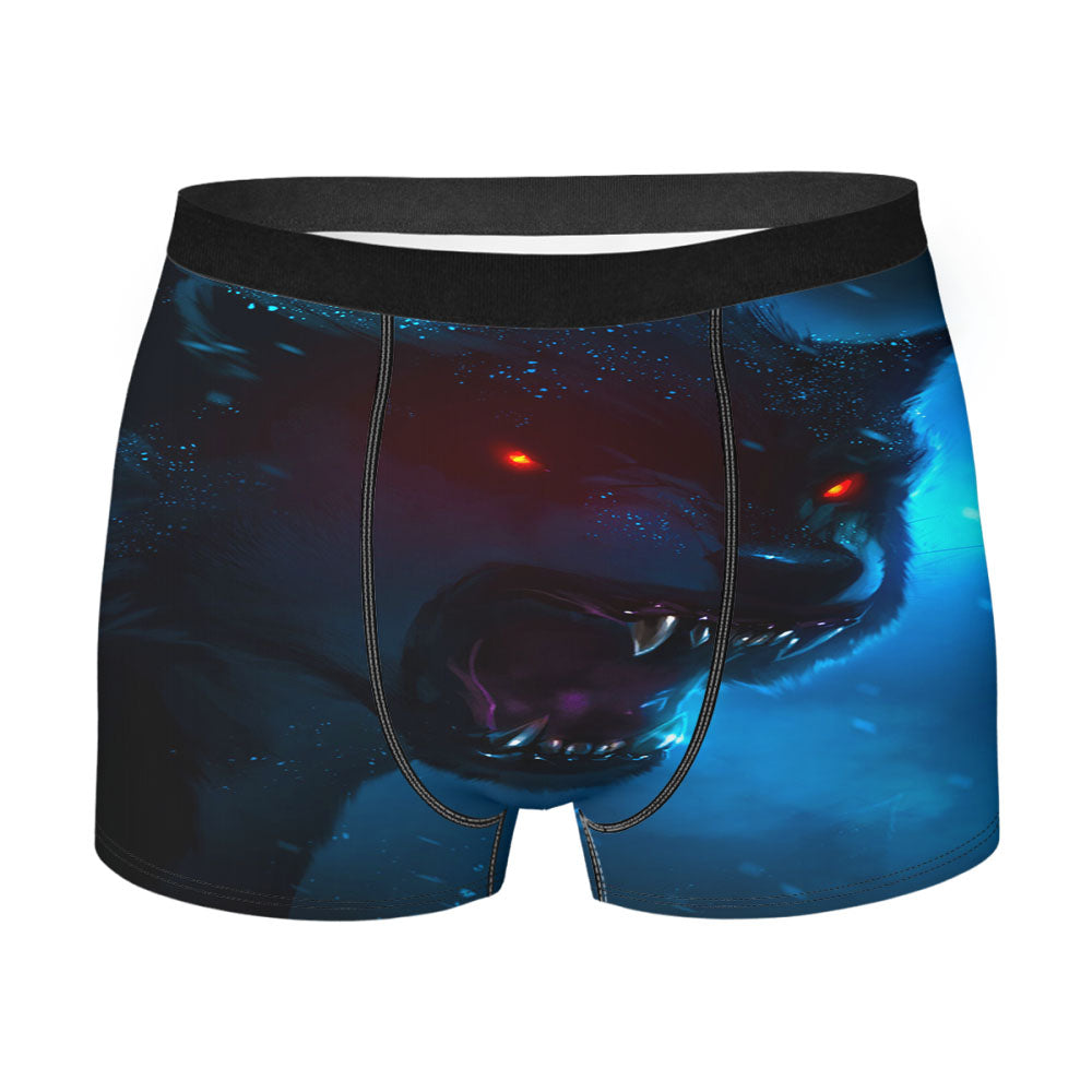 Darkness Wolf Men'S Boxer Briefs