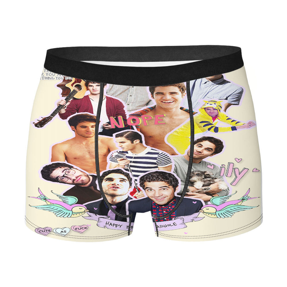 Darren Criss Topman Collage Men'S Boxer Briefs