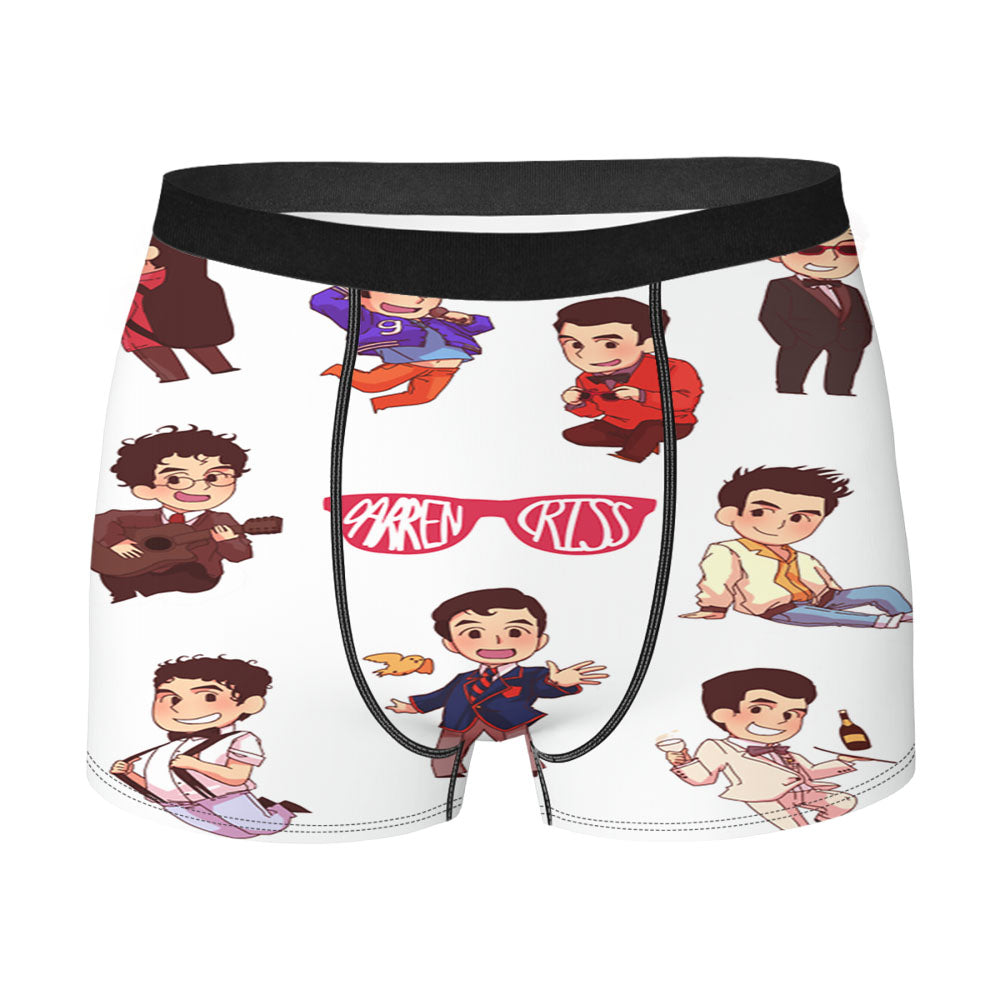 Darren Criss Topman Collage 3 Men'S Boxer Briefs