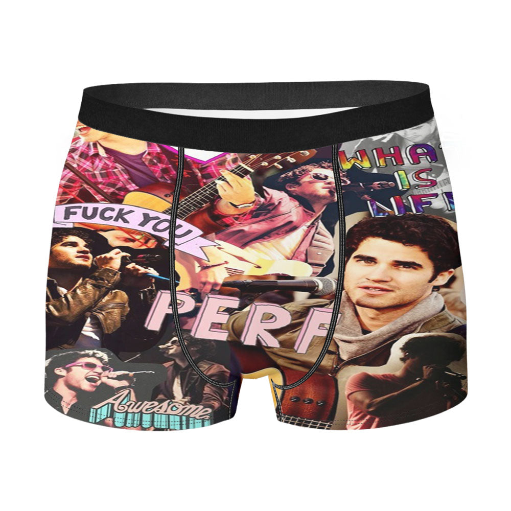 Darren Criss Topman Collage 4 Men'S Boxer Briefs