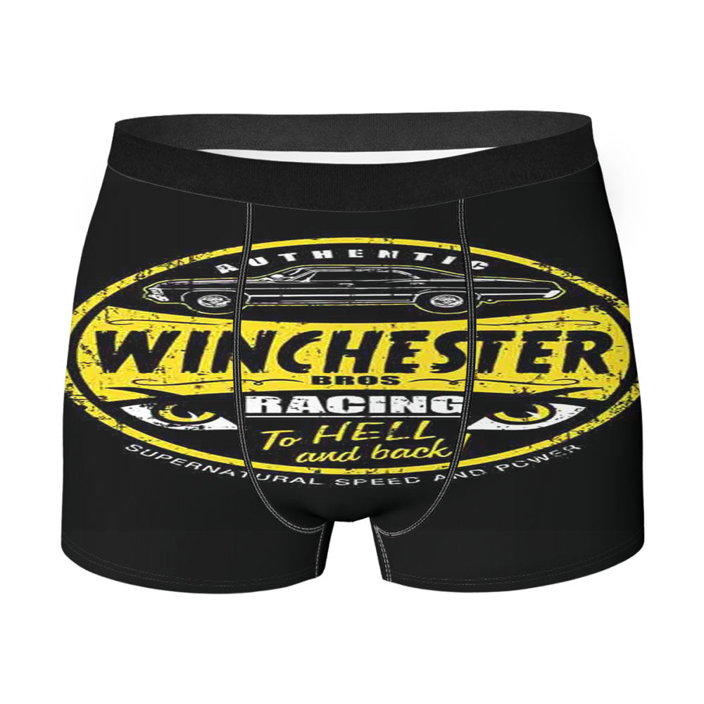 Dean Winchester Supernatural Logo Speed And Power Men'S Boxer Briefs