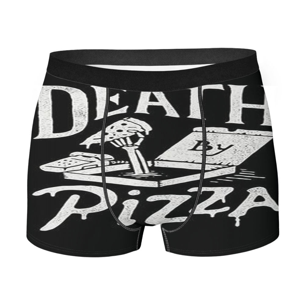 Death By Pizza Men'S Boxer Briefs