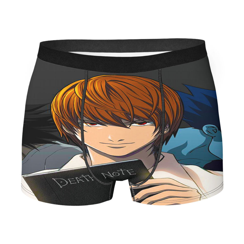 Death Note Light Yagami Men'S Boxer Briefs
