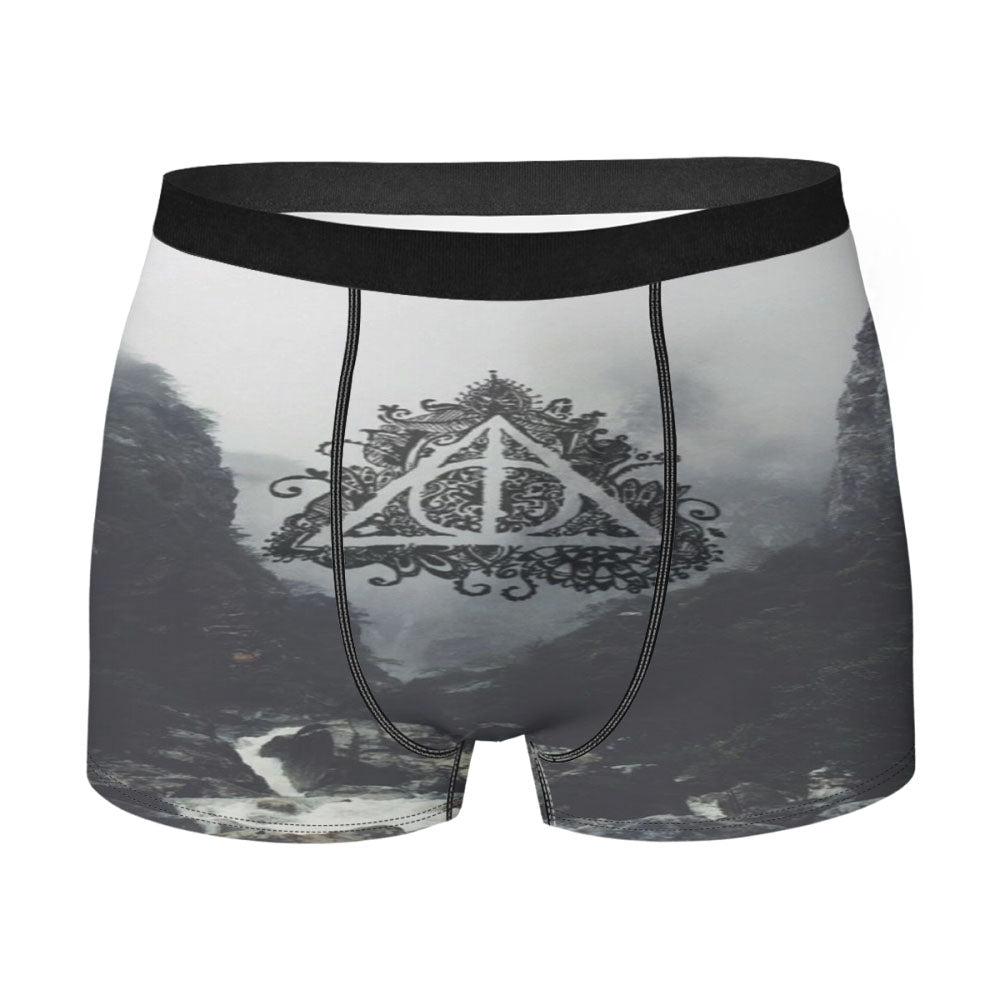 Deathly Hallows Men'S Boxer Briefs