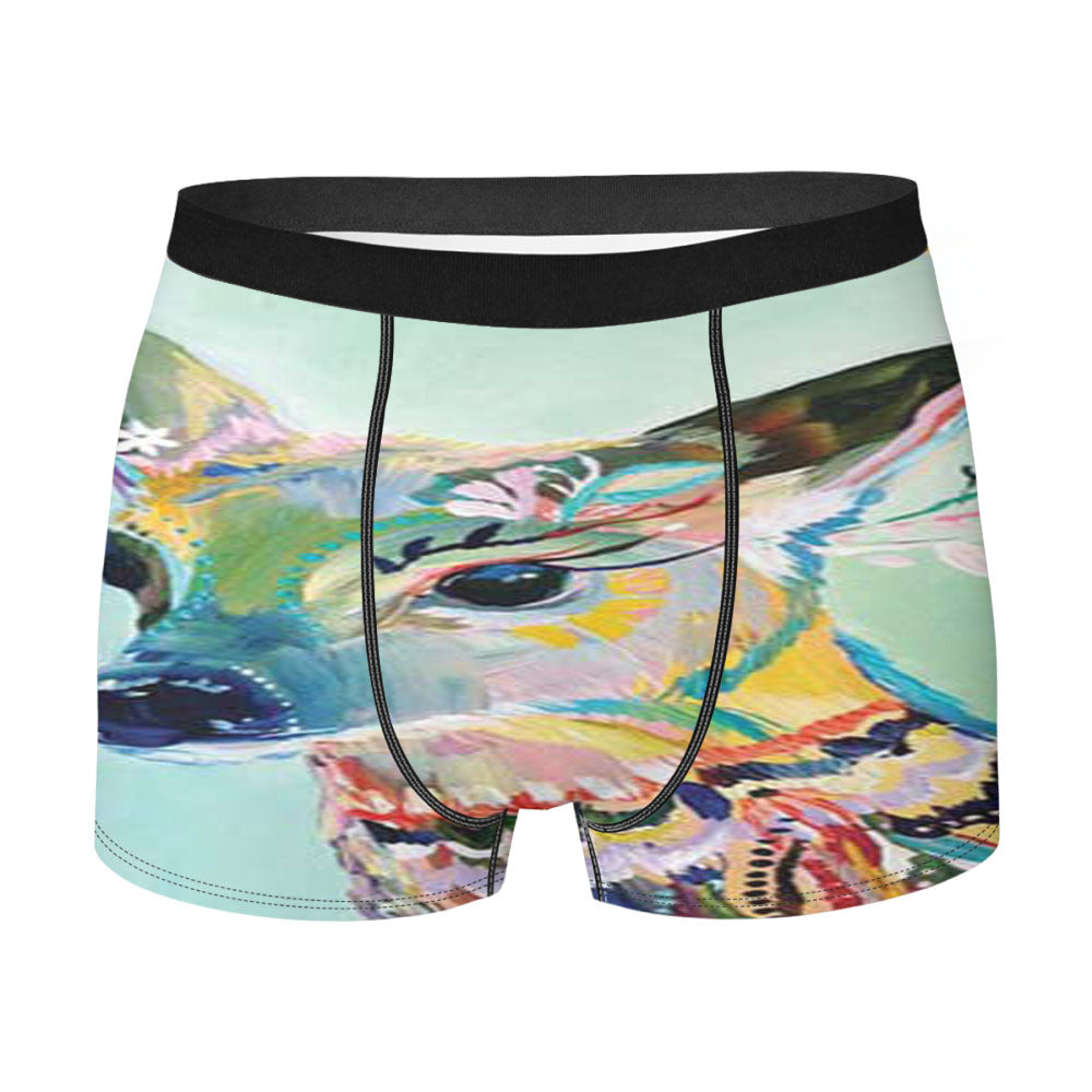 Deer Fancy Men'S Boxer Briefs