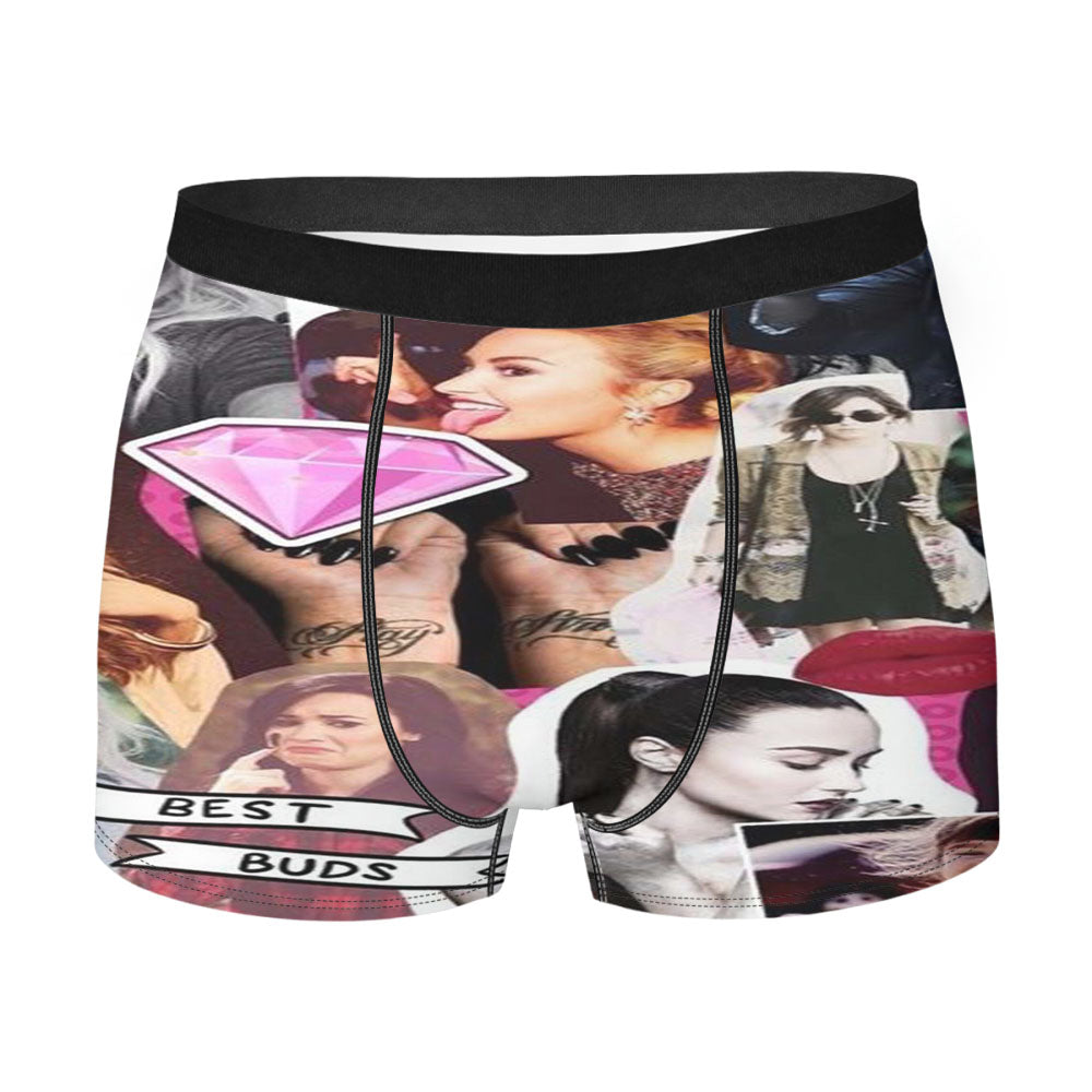 Demi Lovato Collage Men'S Boxer Briefs