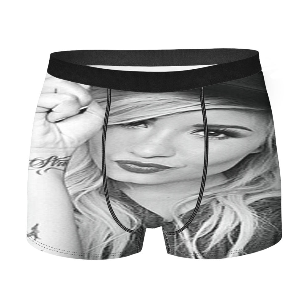 Demi Lovato Hat Men'S Boxer Briefs