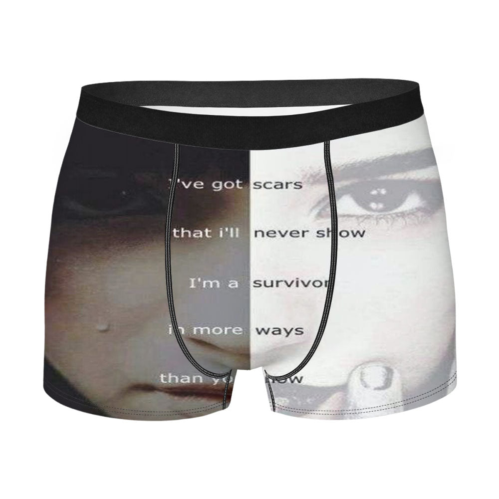 Demi Lovato Quotes Men'S Boxer Briefs