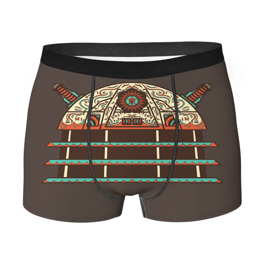 Dia De Los Daleks Men'S Boxer Briefs