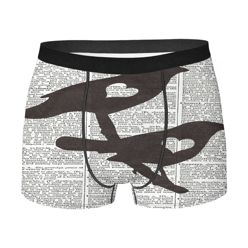 Dictionary Bird Love Men'S Boxer Briefs