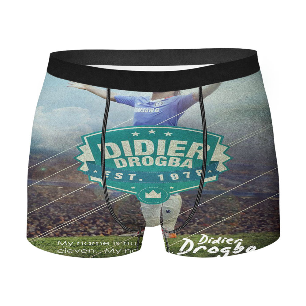 Didier Drogba Est 1979 Men'S Boxer Briefs