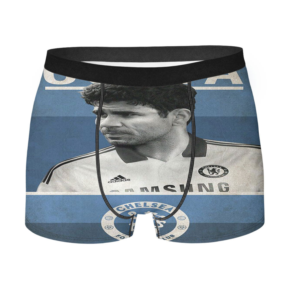 Diego Costa Chelsea Poster Men'S Boxer Briefs