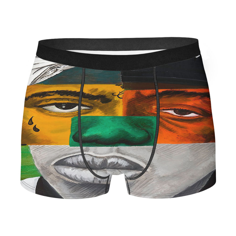 Divded Strokes Men'S Boxer Briefs