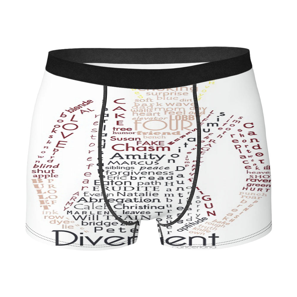 Divergent Cast Collage Men'S Boxer Briefs