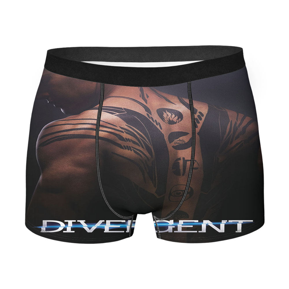 Divergent Movie Poster Men'S Boxer Briefs