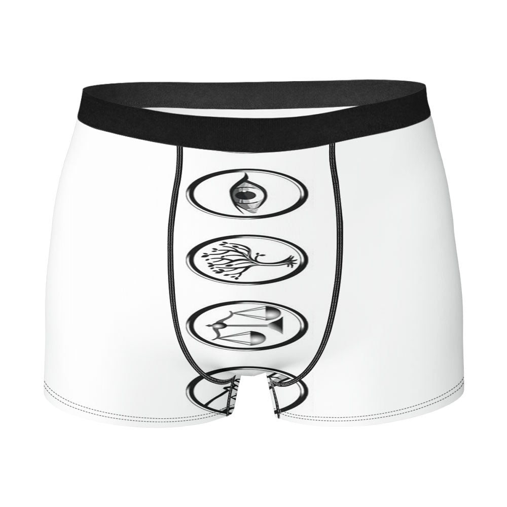 Divergent Symbols Men'S Boxer Briefs