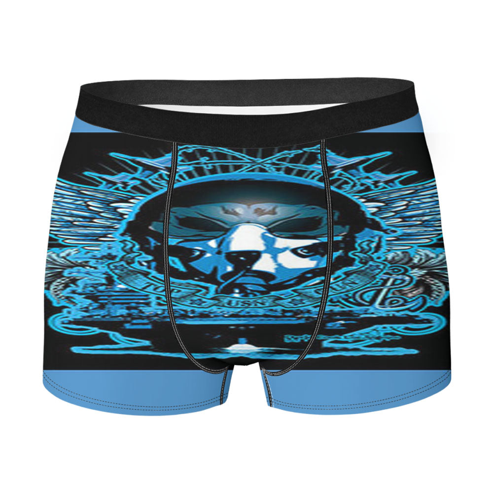 Dla Skull Top Gun Men'S Boxer Briefs