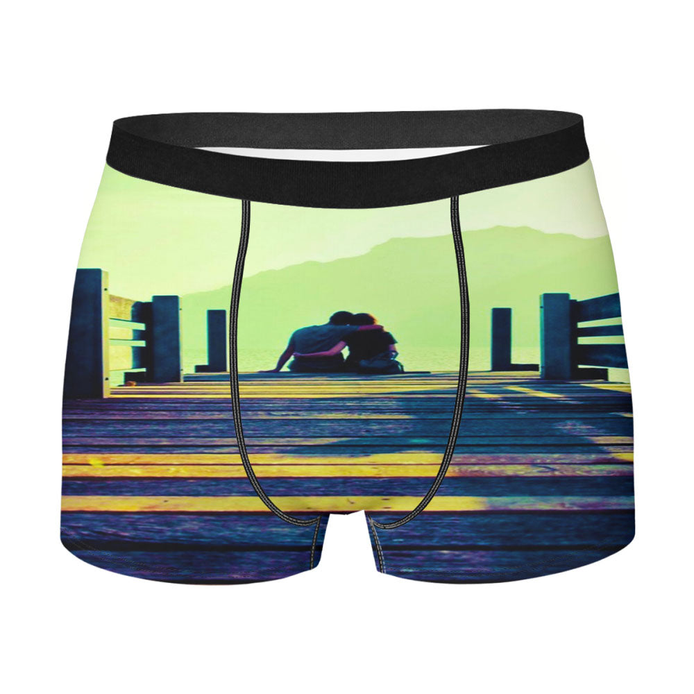 Dock Of Love Men'S Boxer Briefs