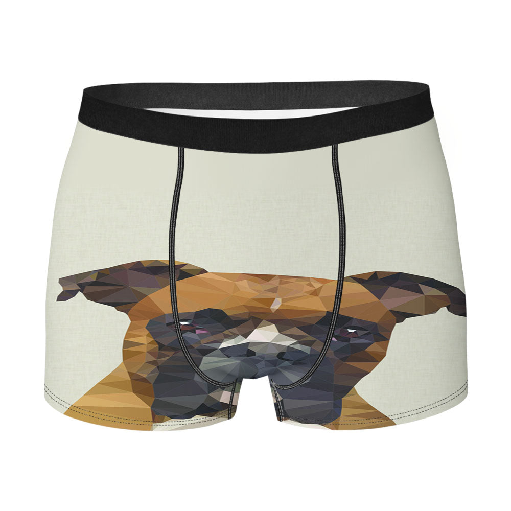 Dog Art Cartoon Men'S Boxer Briefs