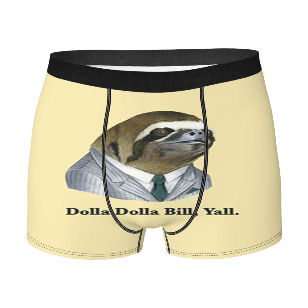 Dolla Bill Sloth Dolla Dolla Bill Yall Men'S Boxer Briefs