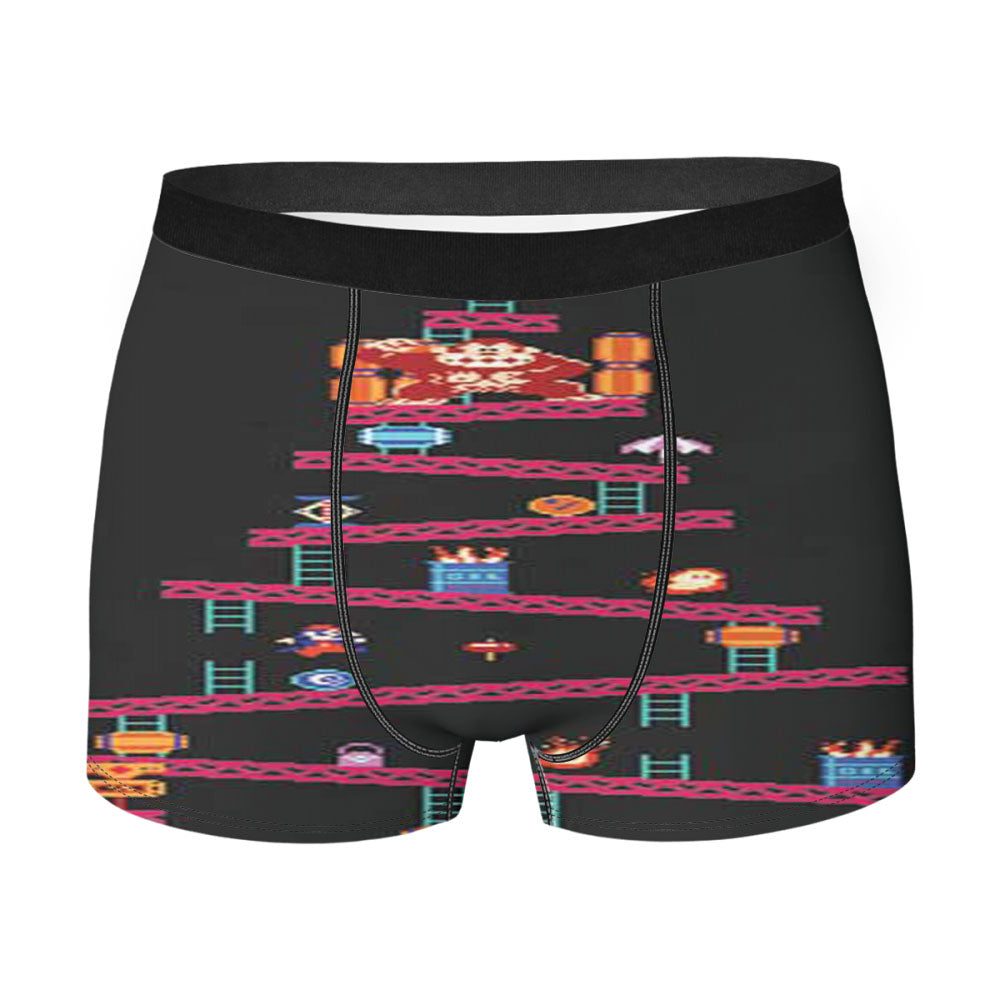 Donkey Kong Tall Men'S Boxer Briefs