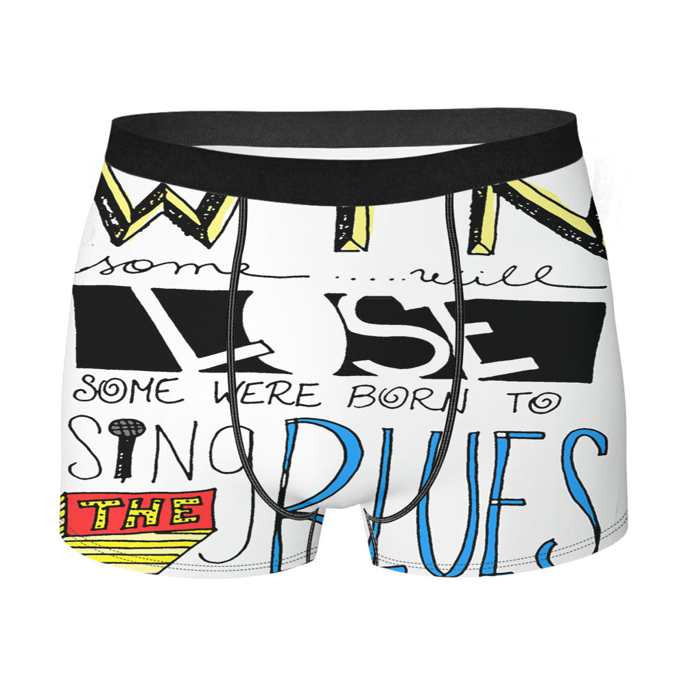 Dont Stop Believin Lyric Cover Men'S Boxer Briefs
