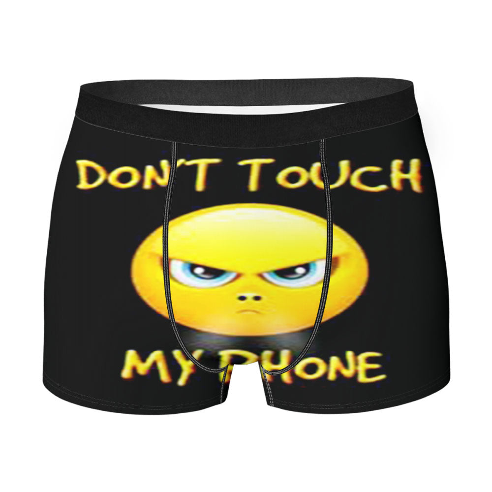 Dont Touch My Phone Men'S Boxer Briefs
