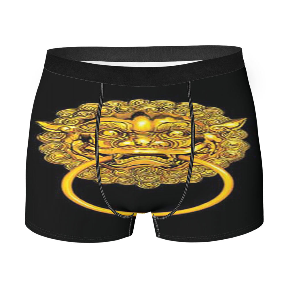 Door Knocker Gold Tiger Men'S Boxer Briefs