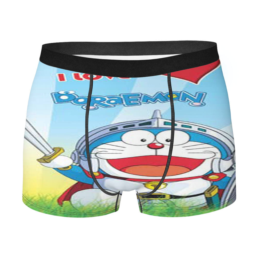 Doraemon I Love Men'S Boxer Briefs