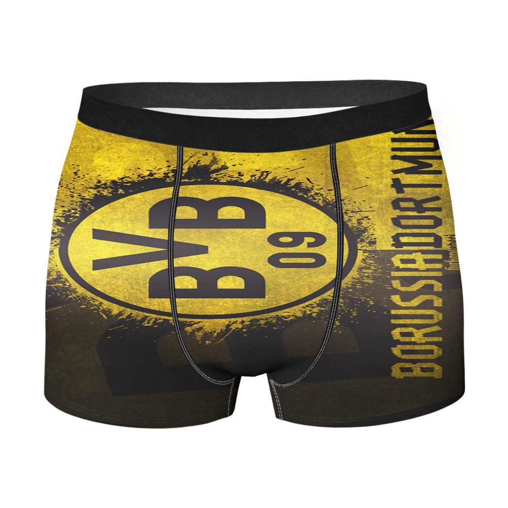 Dortmund Fc Logo Yellow Men'S Boxer Briefs