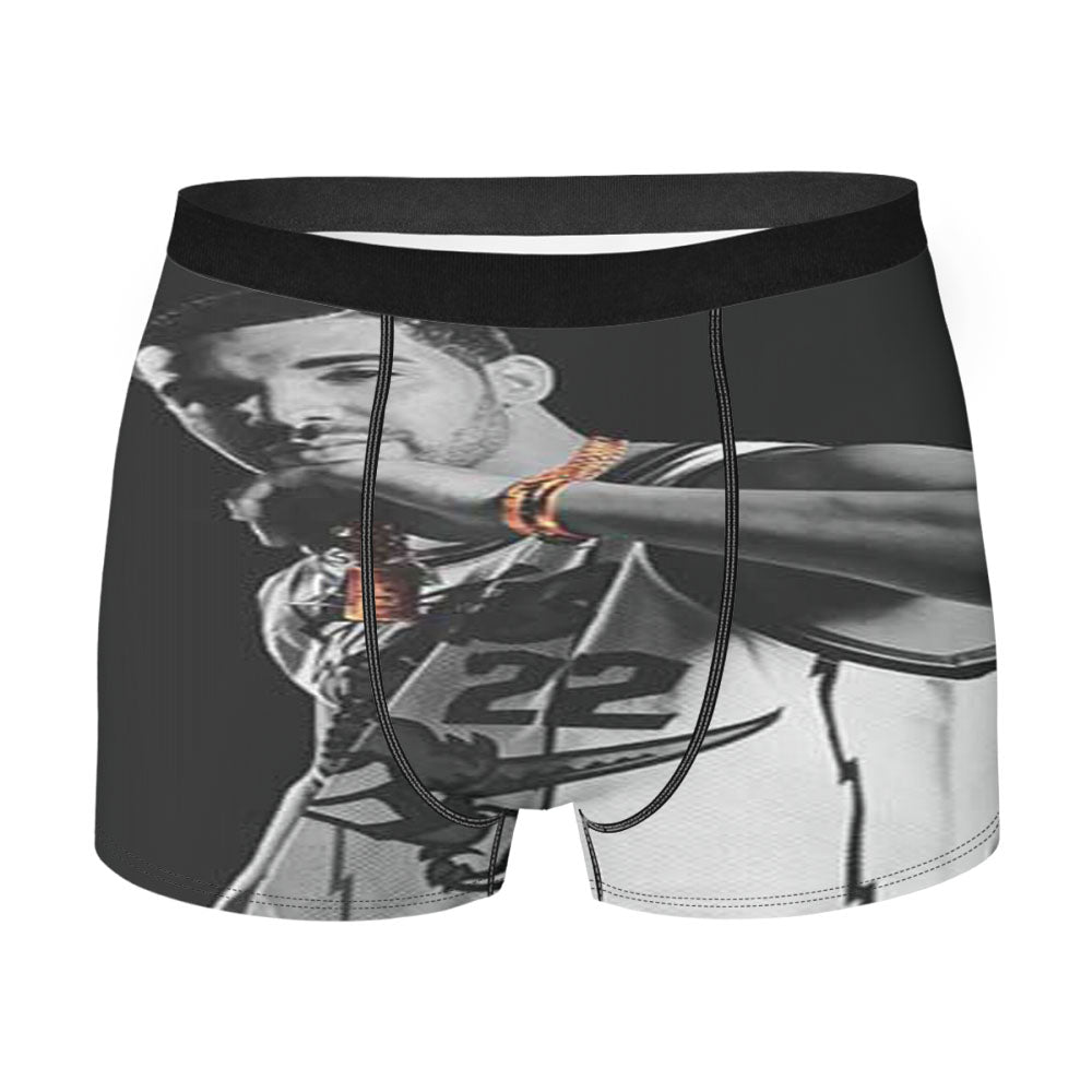 Drake Grey Gold Men'S Boxer Briefs
