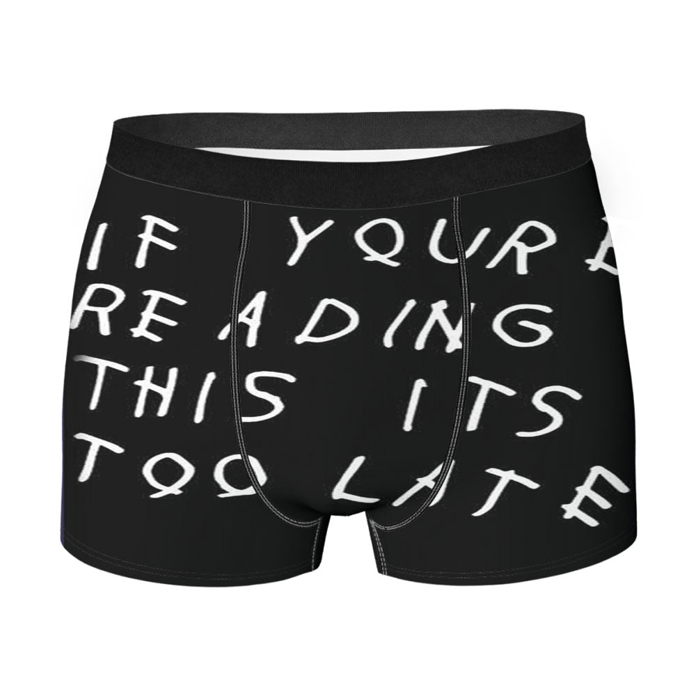 Drake Quote If You Read This Men'S Boxer Briefs