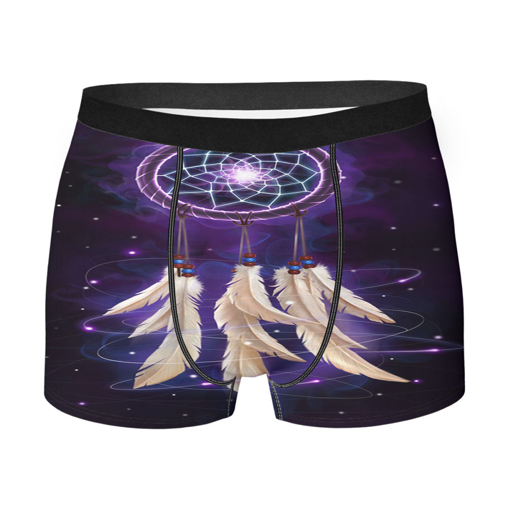 Dream Catcher In Galaxy Men'S Boxer Briefs