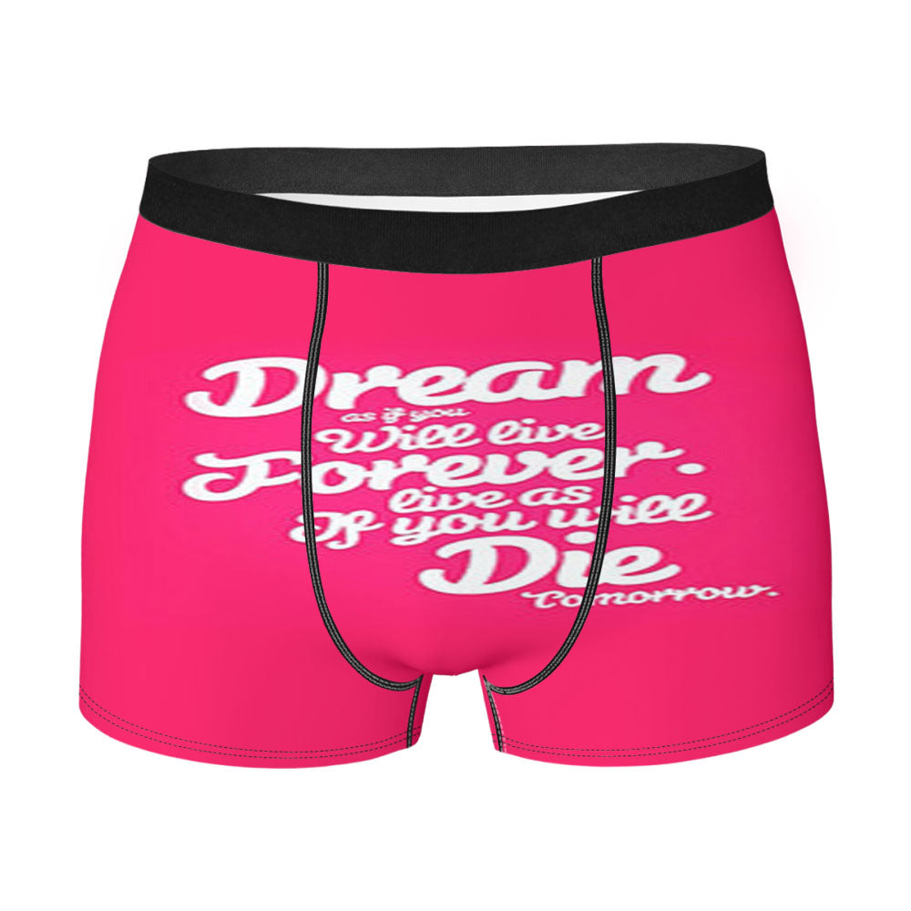 Dream Quotes Men'S Boxer Briefs