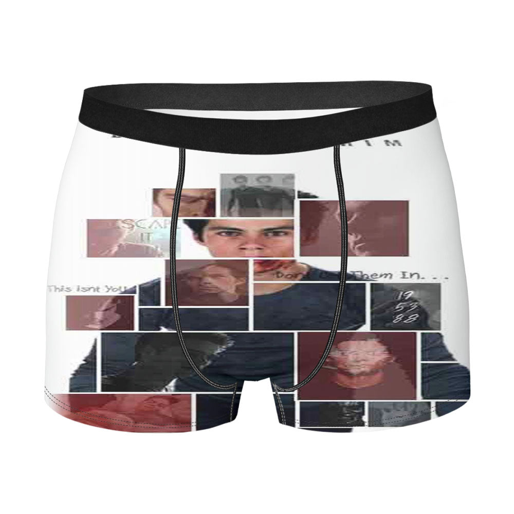 Dylan O'Brien Teen Wolf Collage Men'S Boxer Briefs