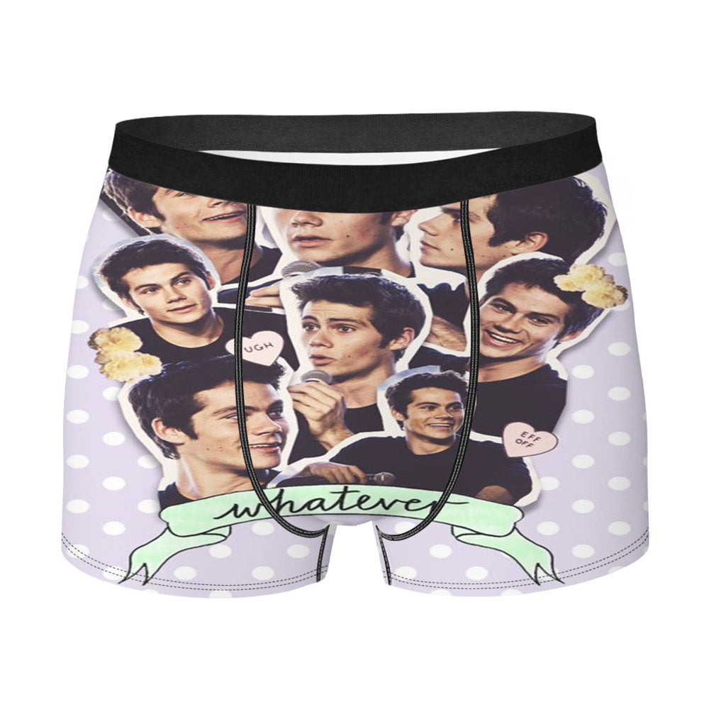 Dylan Obrien Collage Men'S Boxer Briefs