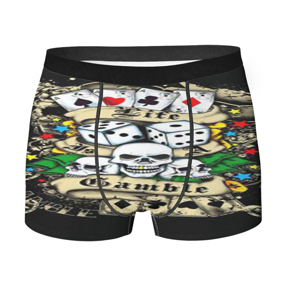 Ed Hardy Gamble Tattoo Men'S Boxer Briefs