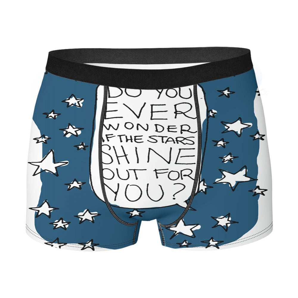 Ed Sheeran Autumn Leaves Lyric Cover Men'S Boxer Briefs