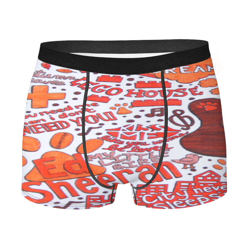 Ed Sheeran Collage Men'S Boxer Briefs