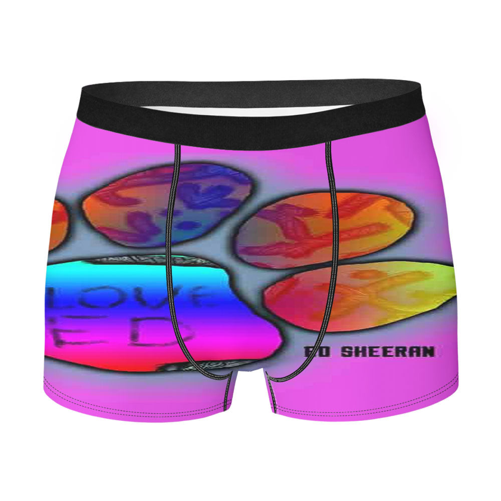 Ed Sheeran Logo Brush Men'S Boxer Briefs