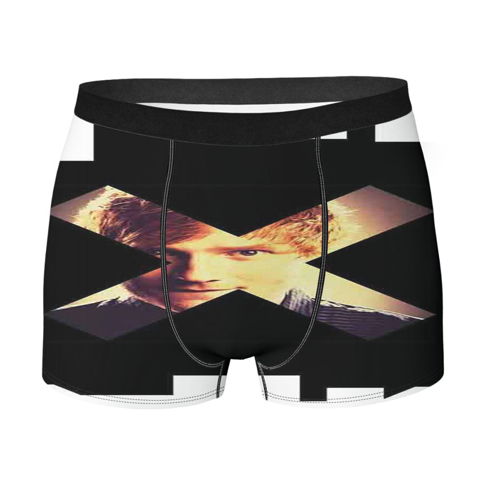 Ed Sheeran Photo Mask X Men'S Boxer Briefs