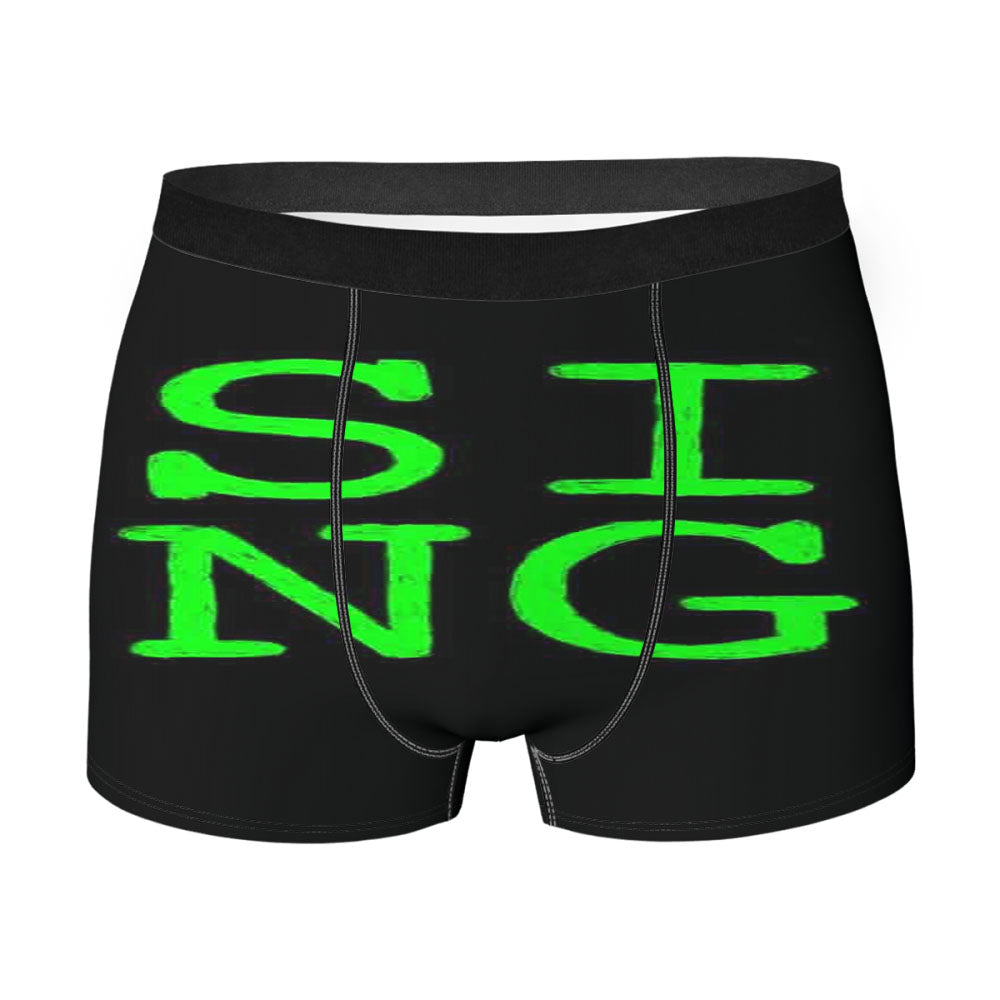 Ed Sheeran Sing Men'S Boxer Briefs