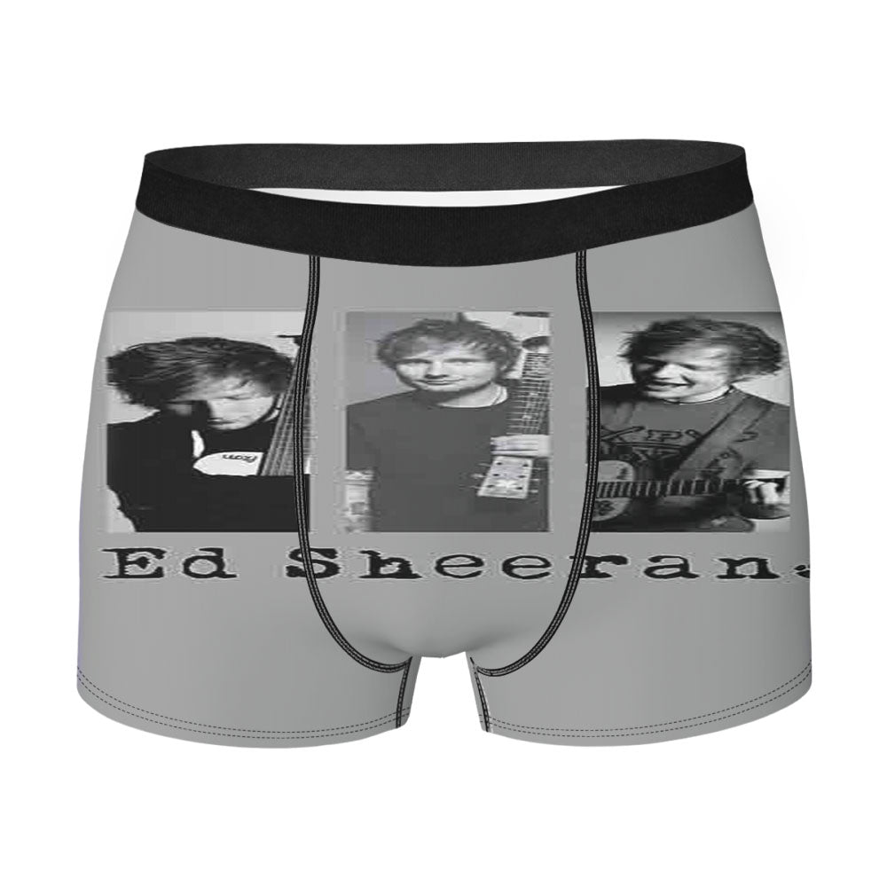 Ed Sheeran Three Photo Men'S Boxer Briefs